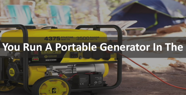 Can You Run A Portable Generator In The Rain