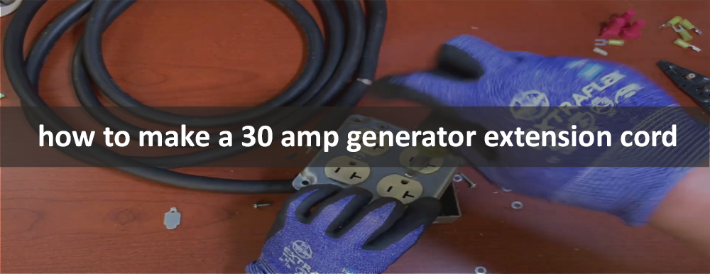 How To Make A 30 Amp Generator Extension Cord