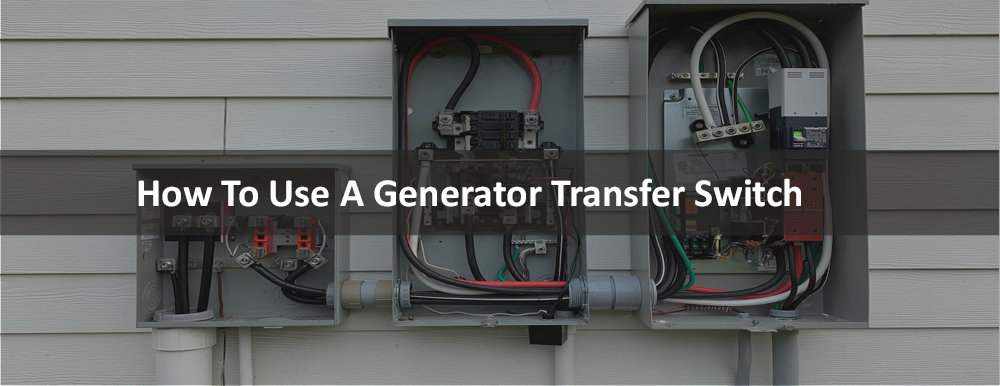 How To Use A Generator Transfer Switch