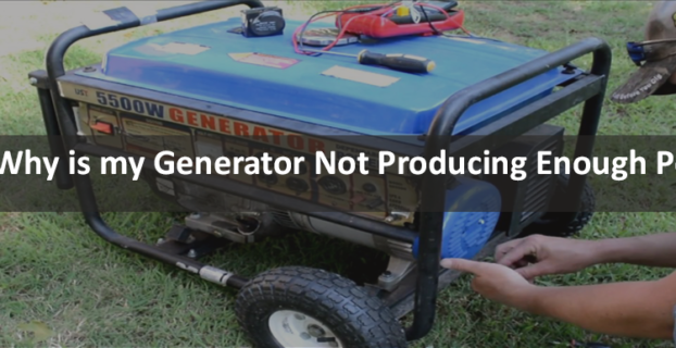 why is my generator not producing enough power